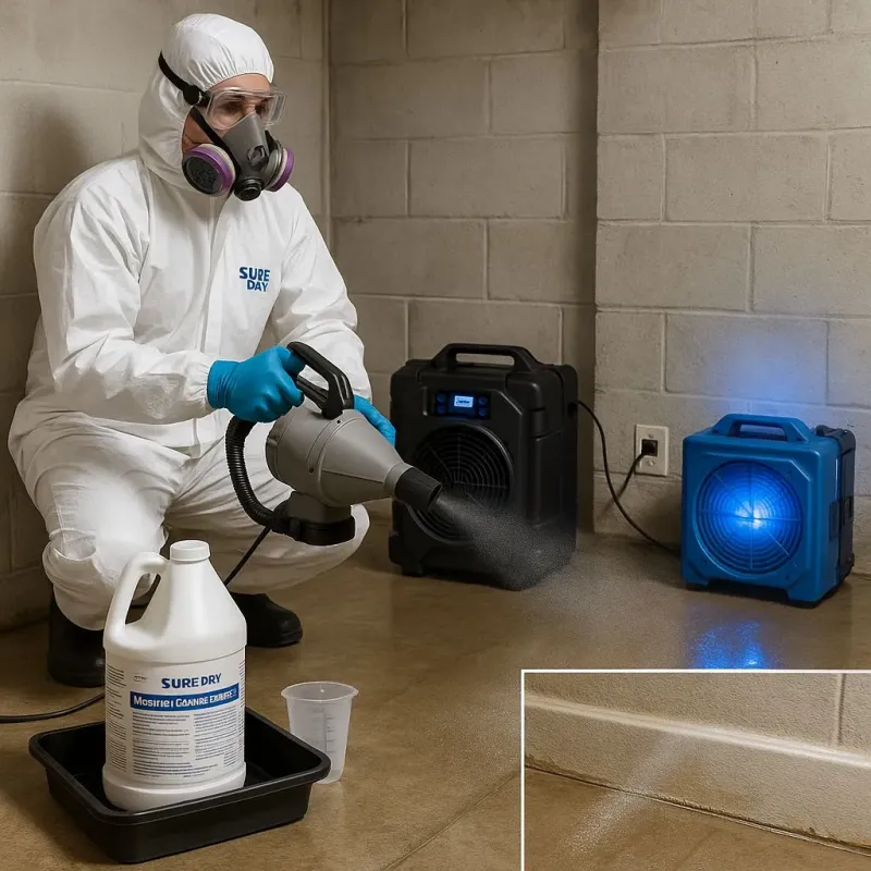 Sanitization and Odor Removal process in Lone Tree, IA